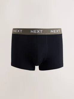 Taille bleue/verte/jaune - Boxers hipsters riches en coton mélangé