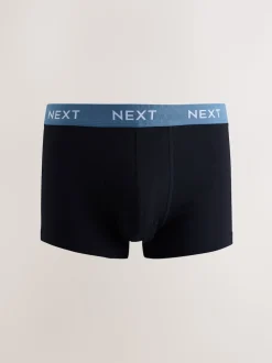 Taille bleue/verte/jaune - Boxers hipsters riches en coton mélangé