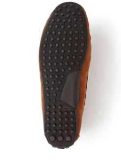 Tan - Chaussons Jones Bootmaker Zain en daim