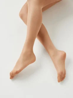 Tan d'or - Collant brillant transparent 20 denier 3 Paquet