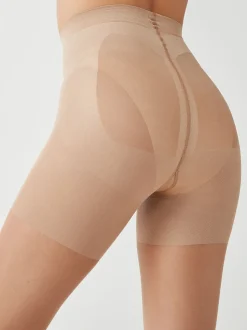 Tan naturel - Collant brillant transparent 20 denier 3 Paquet