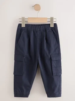 Tan/Marine - Lot de 2 pantalons cargo (3mois à7ans)