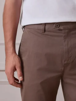 Taupe (Taupe) - Ajustement droit - Pantalon chino Ultimate