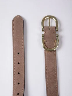 Taupe (Taupe) - Ceinture Lakeland Leather Bowness en daim à double boucle