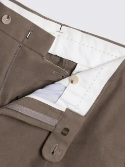Taupe (Taupe) - Pantalon MOSS en velours côtelé brossé
