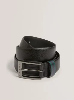 Ted Baker Kendon Rayure Leather Ceintures