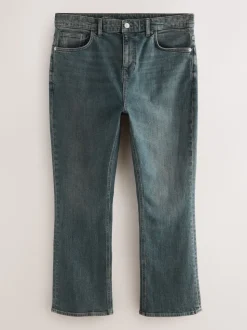 Teinte foncée - Bootcut - délavé vintage Denim Jeans
