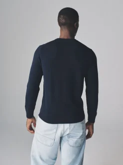 The Set lot de 4 pulls col rond en maille à manches longues