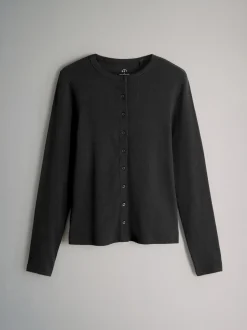 The Set lot de 3 t-shirts côtelés boutonnés à manches longues