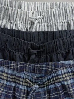 The Set lot de 3 t-shirts en jersey et pyjamas en flanelle