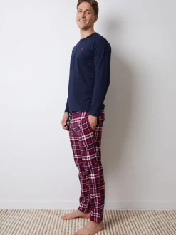 Threadbare Ensemble de Pyjamas long à Carreaux Lot de 2