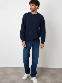 Threadbare Sweat texturé à col ras du cou