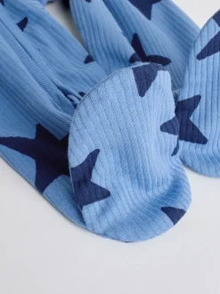 Étoile de marine - Lot de 3 dors-bien bébé à fermeture éclair bidirectionnelle (0-2ans)