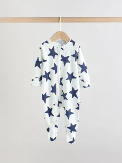 Étoile de marine - Lot de 3 dors-bien bébé à fermeture éclair bidirectionnelle (0-2ans)