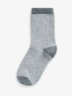 Étoiles bleues - Paquet de chaussettes en coton riche 7