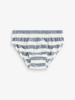 Étoiles et rayures bleues - Paquet de slips 10 (1.5-10ans)