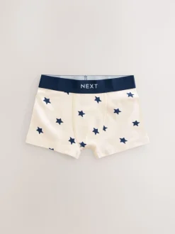 Étoiles et rayures bleues - Lot de 10 boxers (1.5-16ans)