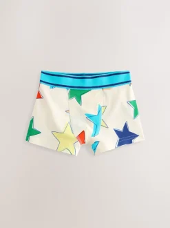 Étoiles et rayures multicolores - Lot de 5 malles à motif junior (1.5-16ans)