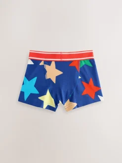 Étoiles et rayures multicolores - Lot de 5 malles à motif junior (1.5-16ans)