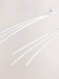 Tonalité argentée - Pendants d'oreilles scintillants