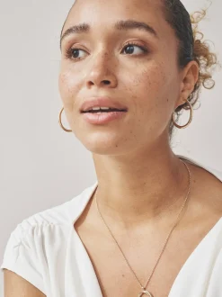 Tonalité d'or - Créoles brillantes