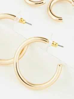 Tonalité d'or - Paquet de boucles d'oreilles 3