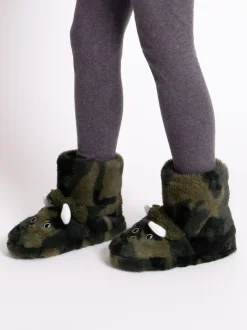 Totes Chaussons d’hiver dinosaures pour enfants