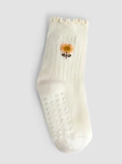 Tournesol moutarde - JoJo Maman Bébé 3-Lot Chaussettes