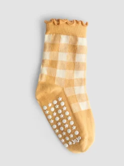 Tournesol moutarde - JoJo Maman Bébé 3-Lot Chaussettes