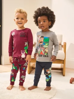 Toy Story multicolore - Lot de 2 pyjamas Snuggle sous licence (9mois -8ans)