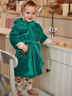 Tracteur Vert - Peignoir JoJo Maman Bébé Digger