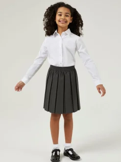 Trutex Lot de 3 chemises blanches à manches longues