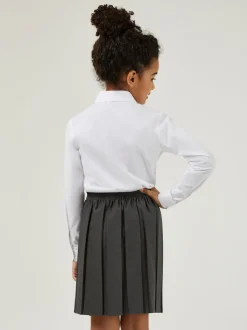 Trutex Lot de 3 chemises blanches à manches longues