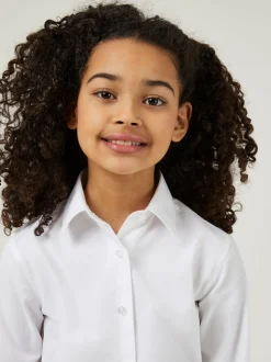 Trutex Lot de 3 chemises blanches à manches longues