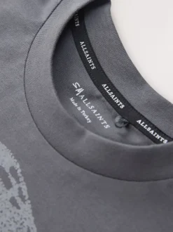 T-shirt smALLSAINTS en coton à col rond et ourlet asymétrique