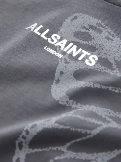 T-shirt smALLSAINTS en coton à col rond et ourlet asymétrique
