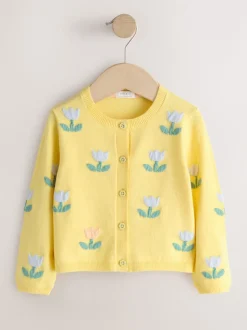 tulipe Jaune - Cardigan (3 à 10 ans)