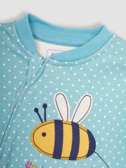 Œuf de canard Abeille - Dors-bien JoJo Maman Bébé zippé à motif appliqué