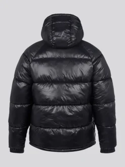 U.S. Polo Assn. Veste matelassée épaisse brillante pour homme