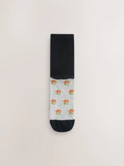 Vache Hamish Highland - Semelle intérieure Ankle Socks 5 Pack