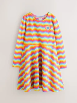 Vague arc-en-ciel - Little Bird by Jools Oliver - Robe patineuse à manches longues