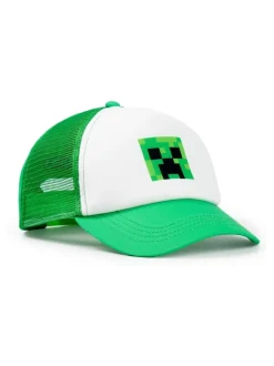 Vanilla Underground Casquette Minecraft Boys Green Creeper Snapback Curve