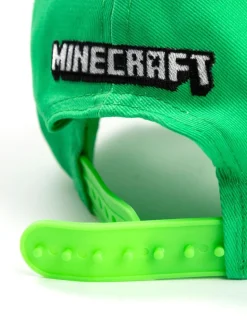 Vanilla Underground Casquette Minecraft Boys Green Creeper Snapback Curve