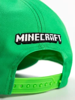 Vanilla Underground Casquette Minecraft Boys Green Creeper Snapback Curve