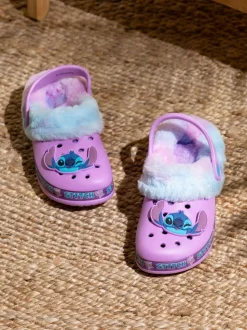 Vanilla Underground Disney Sabots doublés de fausse fourrure Stitch Filles