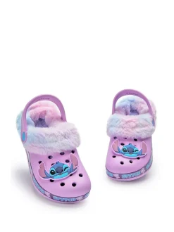 Vanilla Underground Disney Sabots doublés de fausse fourrure Stitch Filles