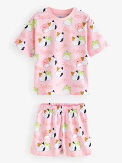 Vanilla Underground Ensemble pyjama Squishmallows à manches courtes en 100% coton Lot de 2