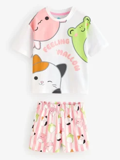 Vanilla Underground Ensemble pyjama Squishmallows à manches courtes en 100% coton Lot de 2