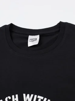 Vanilla Underground Ensemble pyjama Marvel Venom noir à manches courtes 100% coton pour homme