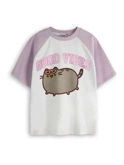 Vanilla Underground Filles Pusheen 100% Cotton T-shirt